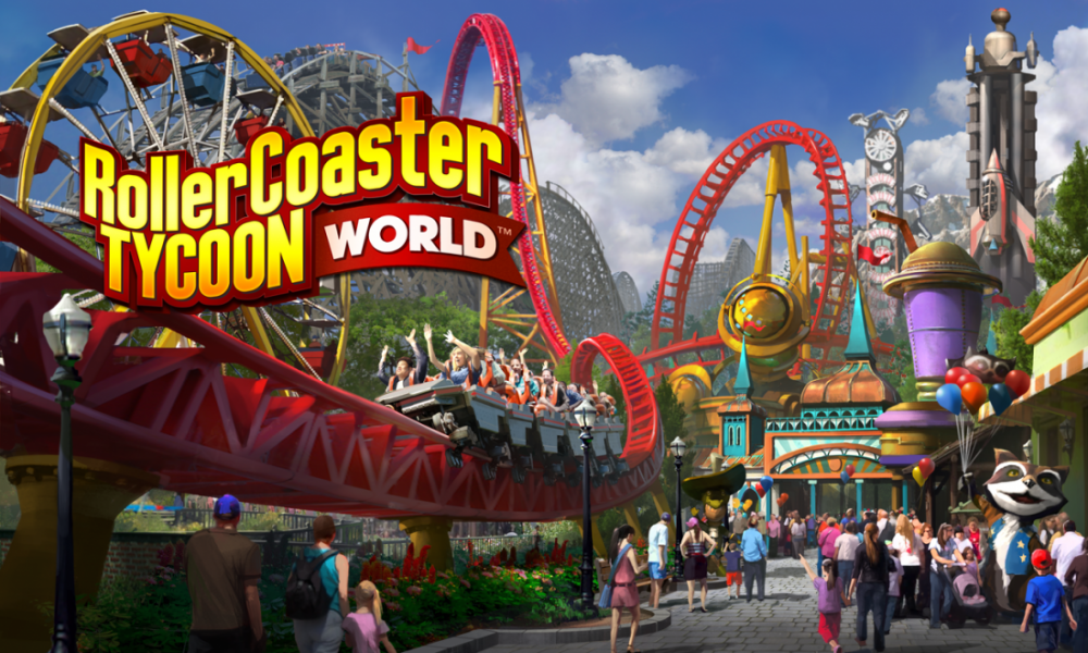 Roller Coaster Tycoon World Gameplay