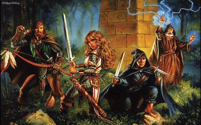 tabletop gaming, RPG classes, Dungeons and Dragons