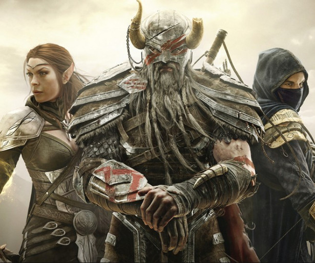 Sorceress, Dragon Knight and Nightblade from Elder Scrolls Online.