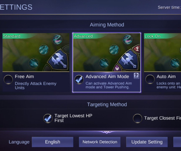 Mobile Legends Best Aiming Method