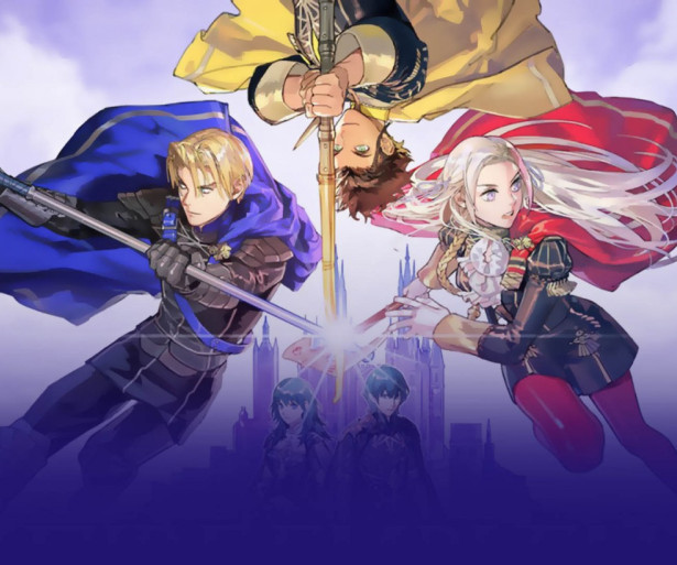 The lords from Fire Emblem: Three Houses compete for Best House.